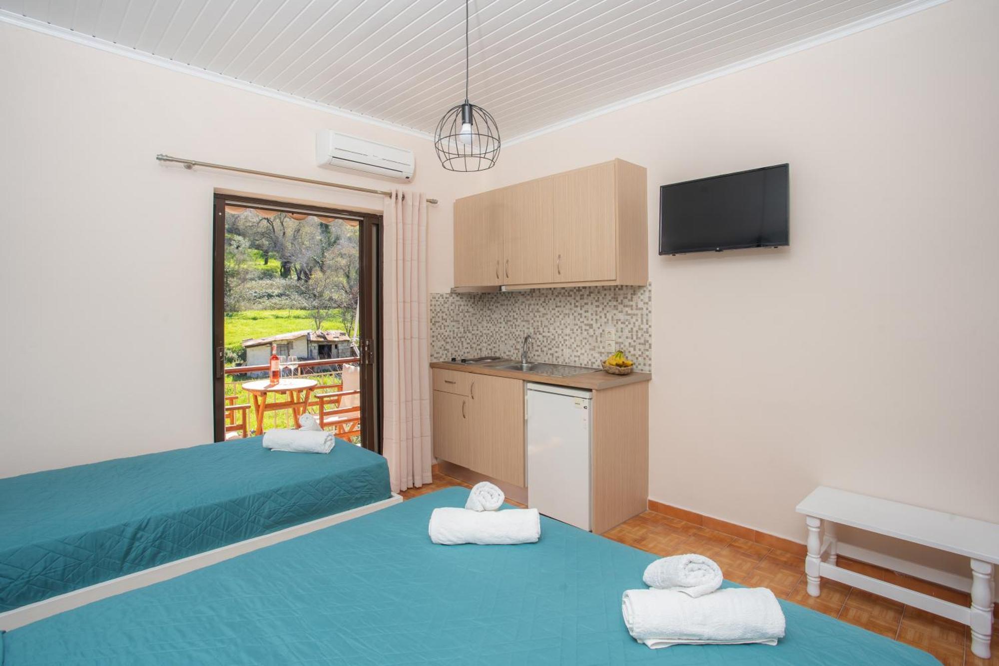Eros Appartments กาลามิตซี ภายนอก รูปภาพ