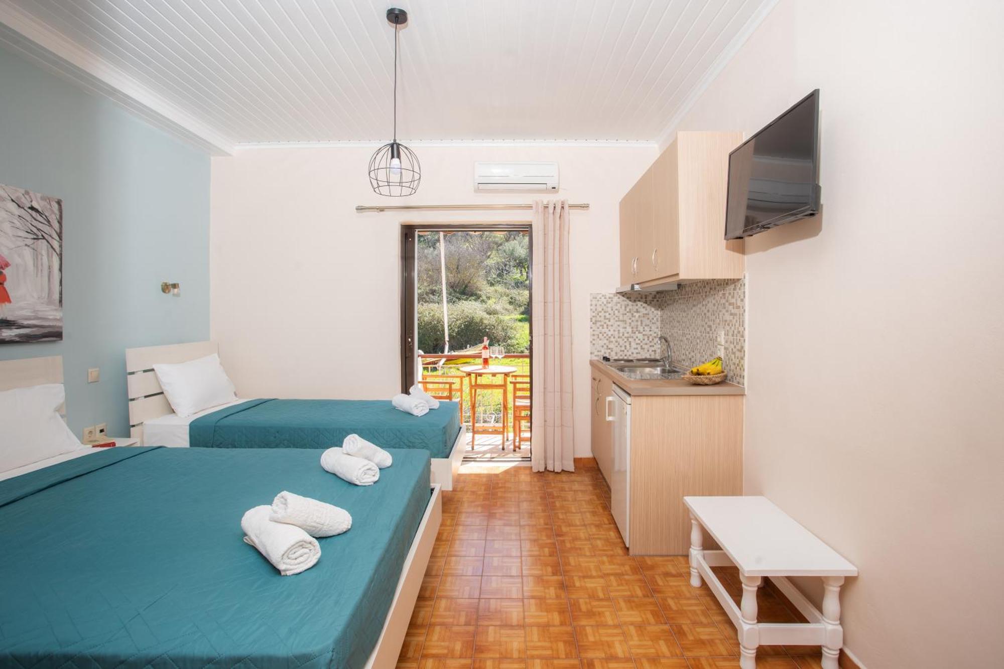 Eros Appartments กาลามิตซี ภายนอก รูปภาพ
